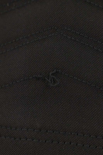 Gucci 134186 Z1020 Hem Zip Nylon Flared Biker Long Pants Women 42