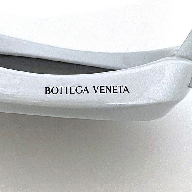 Bottega Veneta Sunglasses In White Black Bv1210s Excellent Condition