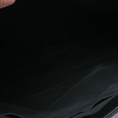 Chanel Shoulder Bag Matelasse GST Chain Tote Cabiskin Black Silver Hardware