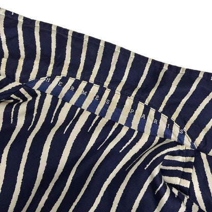 Hermes P Coat Size LA Men's - Dark Navy And Navy And White Margiela Period