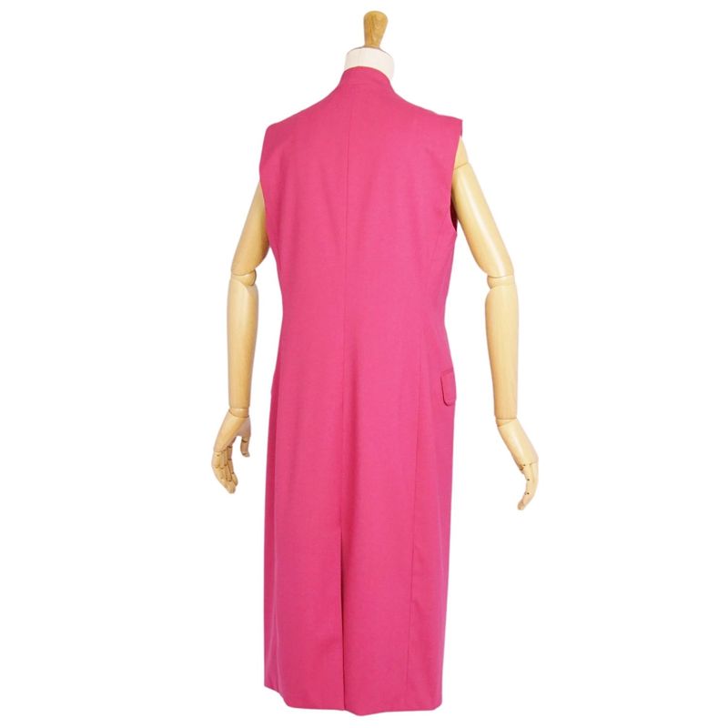 Hermes Coat Long Gilet Sleeveless Wool Serie