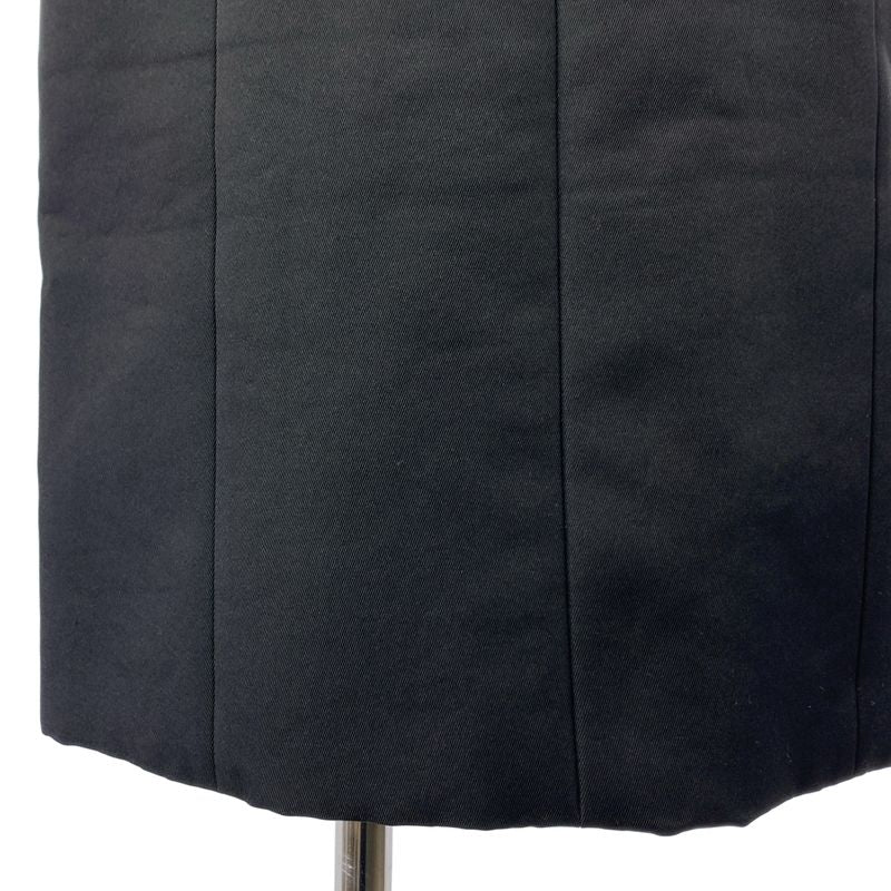 Christian DIOR - Flower Lace Back Zip Sleeveless Dress Fully Lined - 38 - Black