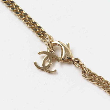 CHANEL B24P Abd325 Camellia Perfume Bag Icon Design Large Coco Mark Necklace