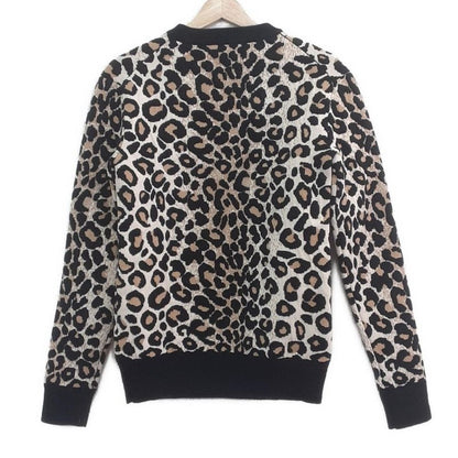 Celine Long Sleeve Sweater Size S Women's - Ivory Beige And Black Crew Neck /