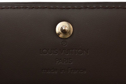 Louis Vuitton Coin Case Card Case Louis Vuitton Mini Wallet Ludlow Epi Mocha