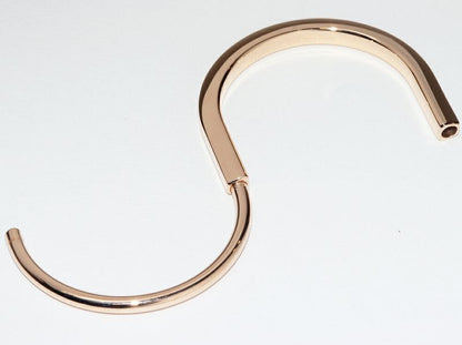Tiffany & Co Bangle Bracelet 18K Pink Gold Rock Bangle Extra Large