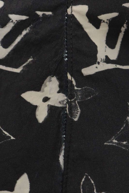 Louis Vuitton Rw192w DFU Fhpa29 Stencil Effect Monogram Long Pants Women 34