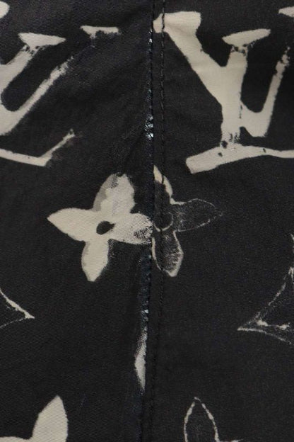 Louis Vuitton Rw192w DFU Fhpa29 Stencil Effect Monogram Long Pants Women 34