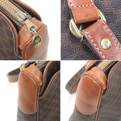 Celine Macadam Pattern Tote Bag Brown