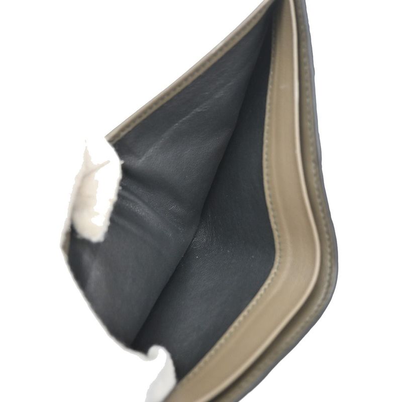 Bottega Veneta Billfold Wallet Gray Blue 60kb004