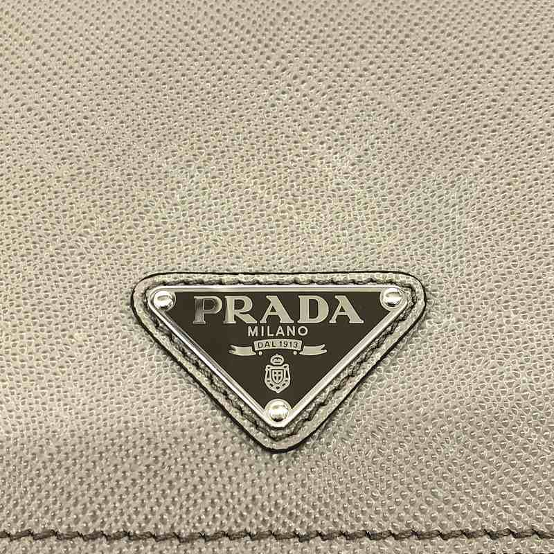 Prada Triangle Logo Saffiano Leather Shoulder Bag - Men's