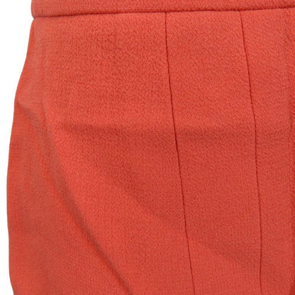 Chanel Skirt Wool Coral Pink Tight Skirt No Slit Apparel Women Ladies Women
