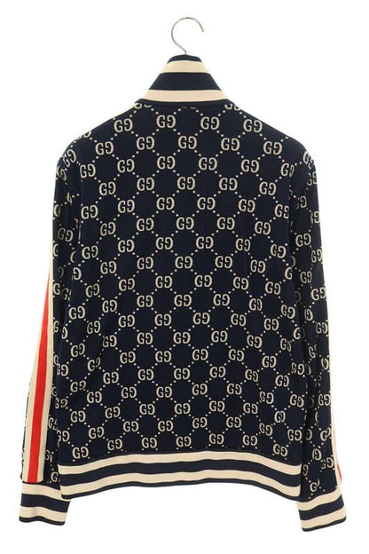 Gucci 496919 X9v05 GG Jacquard Technical Jersey Blouson Men's L
