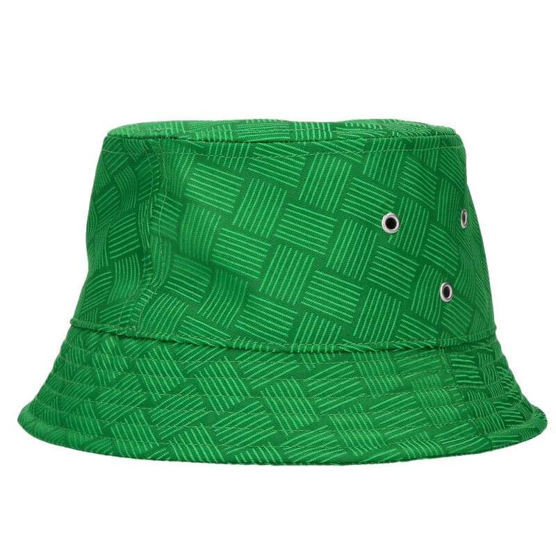 Bottega Veneta 687344 V1po2 Intrecciato Jacquard Nylon Bucket Hat Men's M