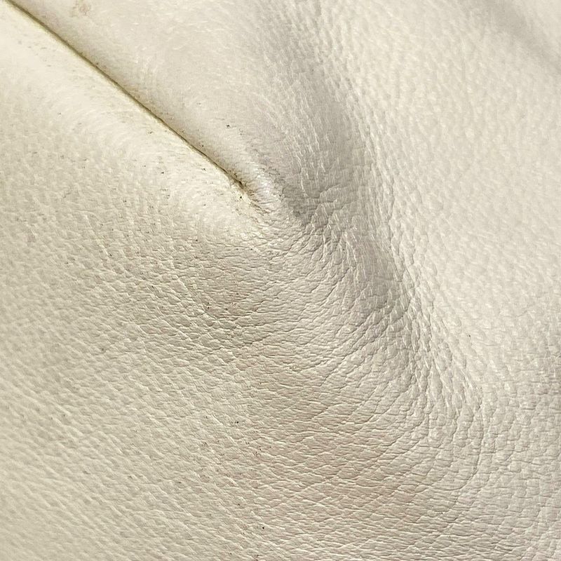 Bottega Veneta Handbag Double Knot Ivory Leather