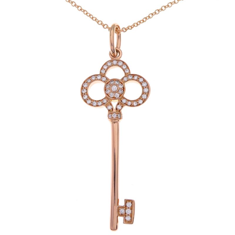 Tiffany & Co Crown Key Necklace