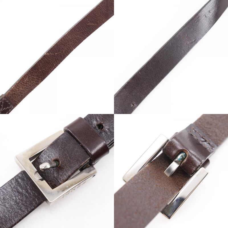 Fendi Zucca Nylon Canvas Brown Unisex Shoulder Bag