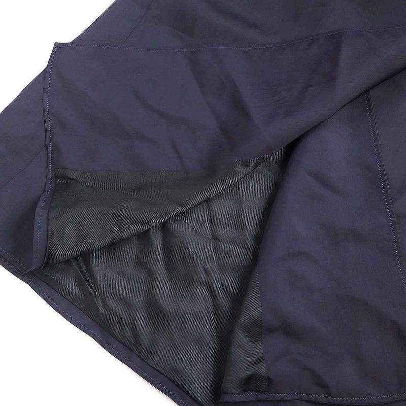 Celine by Phoebe Philo Rayon Silk Trench Coat 2 8u36 6464 Navy 34