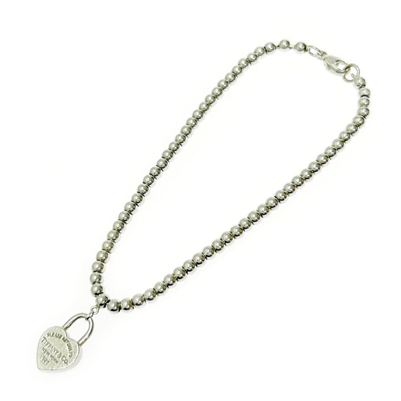 Tiffany & Co Silver Return to Heart Cadenna Bracelet 5.5g 925 Engraved 363755