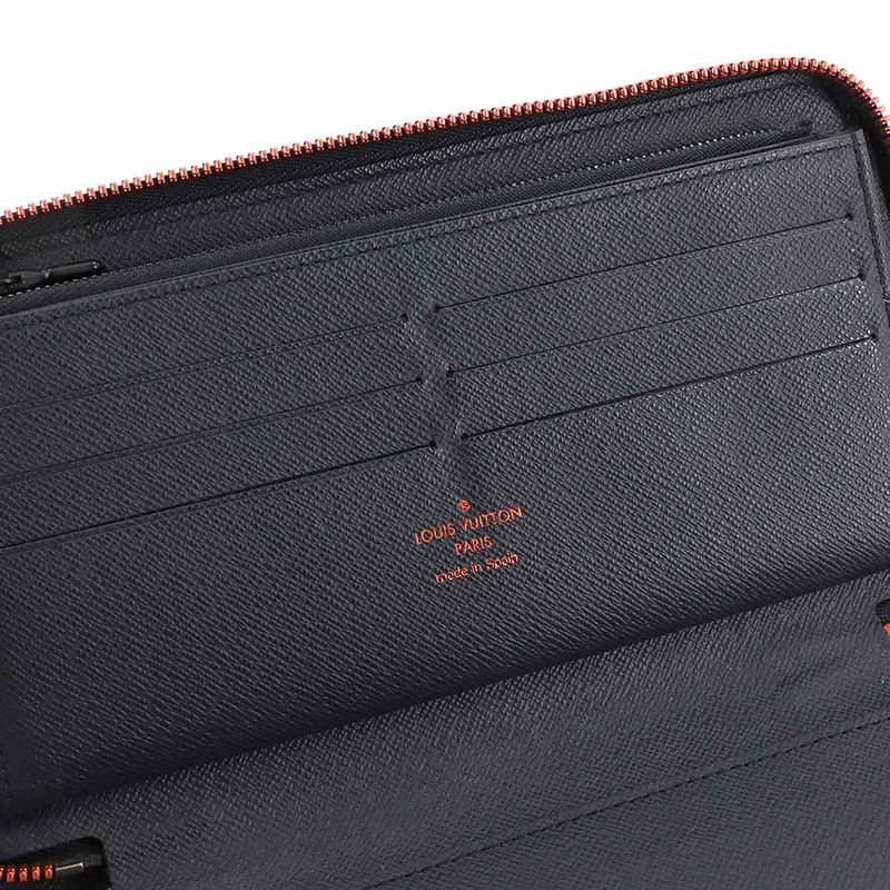 Louis Vuitton Monogram Ink Upside Down Zippy Organizer Long Wallet M62931
