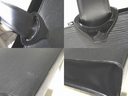 Louis Vuitton Gemo Tote Bag M52452 Epi Noir Black Semi Shoulder Bag Shoulder