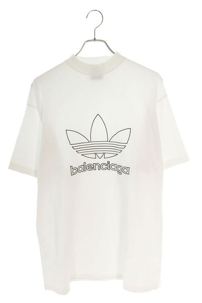 Balenciaga 723976 Tnvn8 Logo Embroidery Oversized T-shirt Men 1