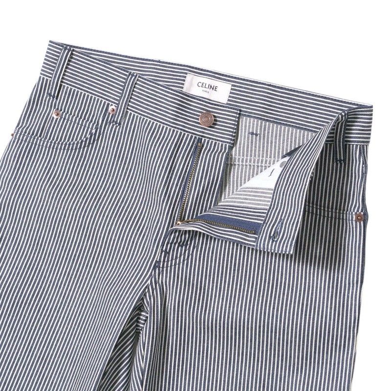 Celine Pants Size 27 Straight Hickory Pants Made In Italy 20241203 Ra2329