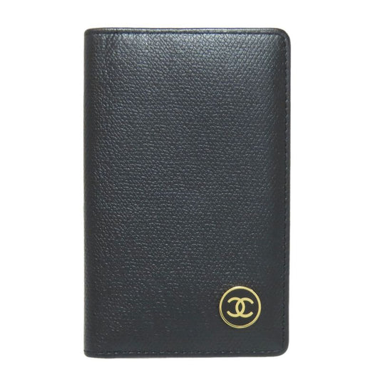 Chanel Coco Button Card Case Calf Women