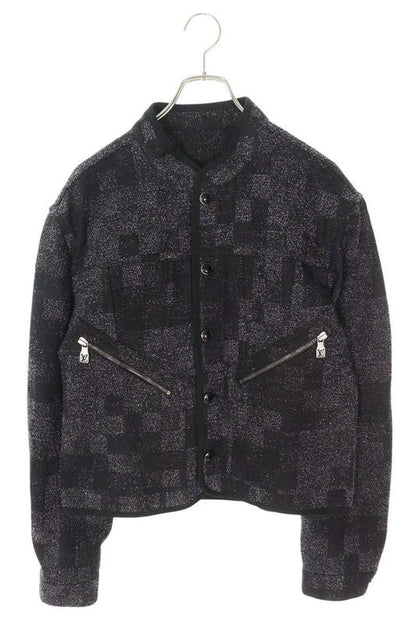 Louis Vuitton 25SS Rm251m STE Hsa60w 1ahbd4 Denim Boucle Clesseit Flight Jacket