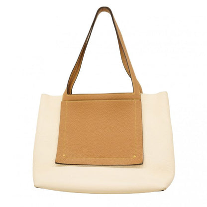 Hermes Tote Bag Cabas Serie 31 Taurillon Cles Mance Nata Chai Z Engraved Ladies