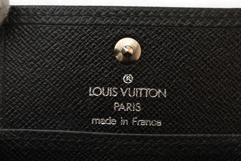 Louis Vuitton Coin Case Preowned Louis Vuittontaiga Porte Monet Boite Ardoise