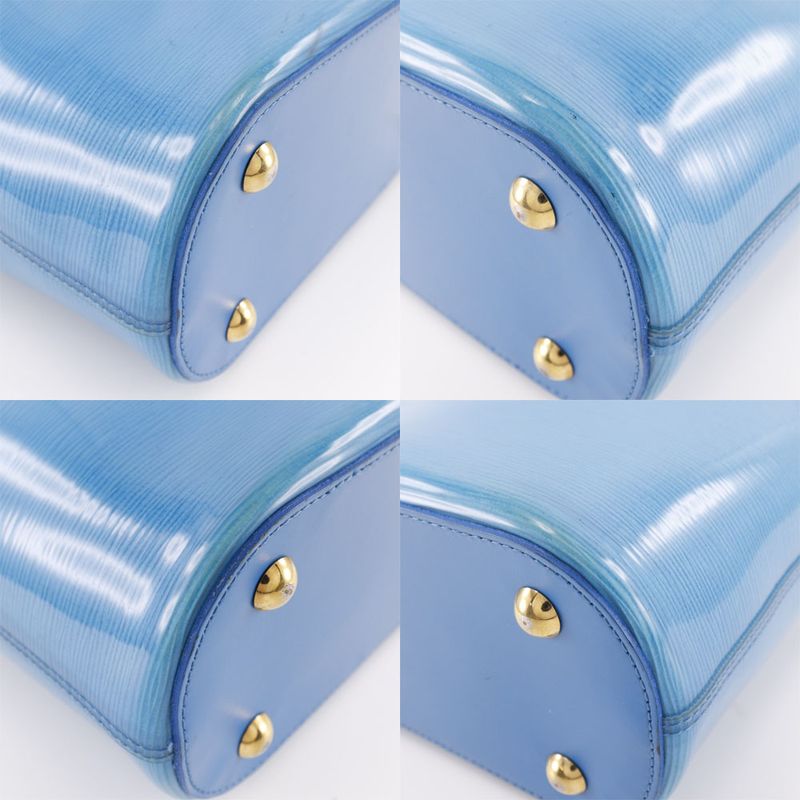 Louis Vuitton Mini Lagoon Bay Epi Plage M92472 Pile Light Blue Ca0013 Ladies