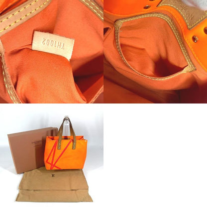 Louis Vuitton Tote Bag Reed PM M91905 Monogram Vernis Orange