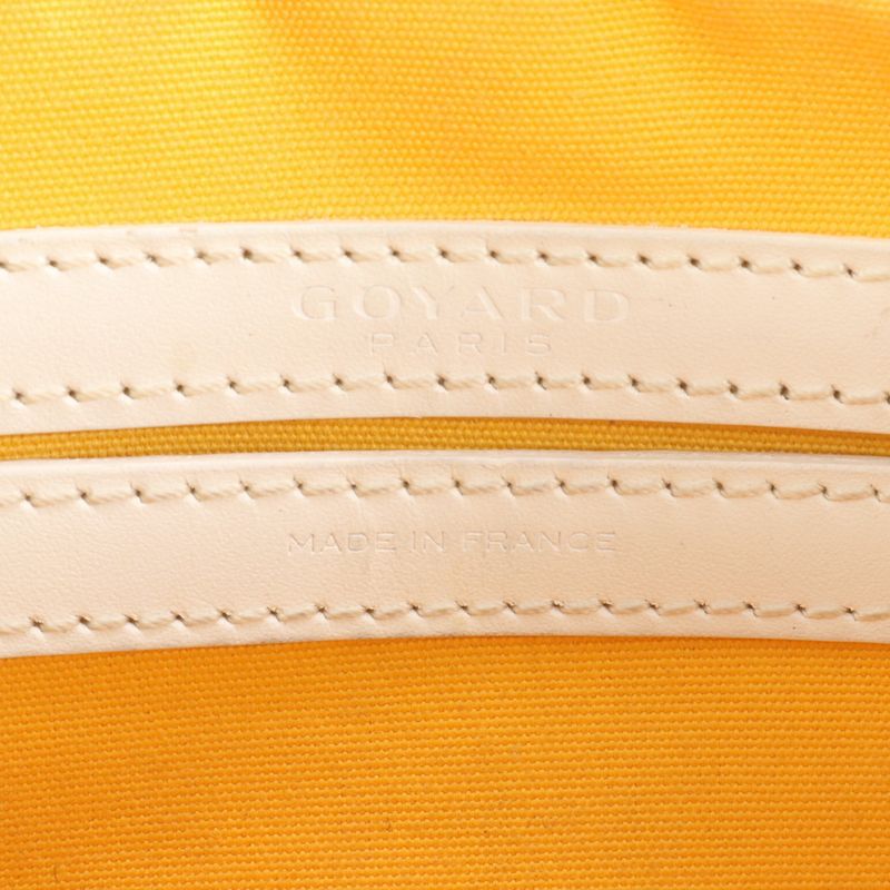 Current Goyard Cup Veil PM Herringbone Leather Shoulder Bag Crossbody Women ERE