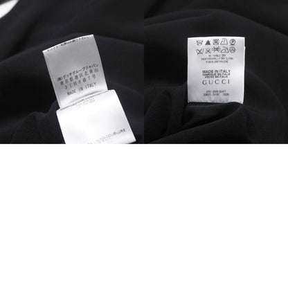 Gucci Dress Size 38 Short Sleeves Dress Silk Black Made In Italy 20250428 Ra4481