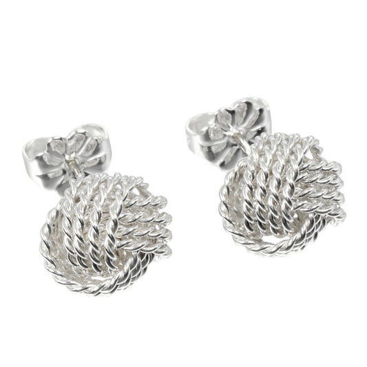 Tiffany & Co Somerset Twisted Knot 925 Silver Ladies 2.75g Earrings