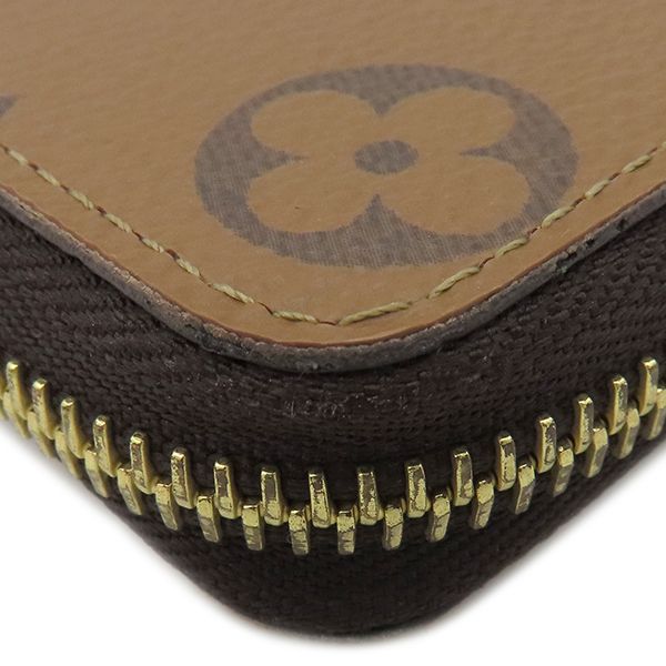 Louis Vuitton Long Wallet Portefeuille Clemence Monogram Reverse Canvas