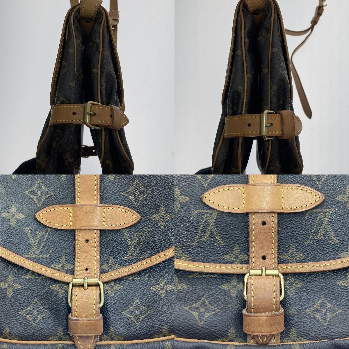 Louis Vuitton Monogram Saumur 30