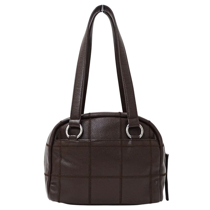 Chanel Bag Choco Bar Ladies Branded Handbag Shoulder Bag Caviar Skin Brown