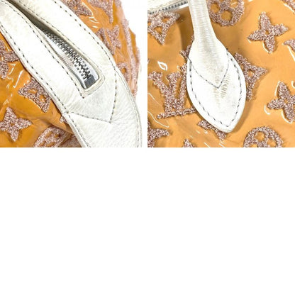 Louis Vuitton Shoulder Bag Speedy Round M40704 Enamel/leather Rose Pink