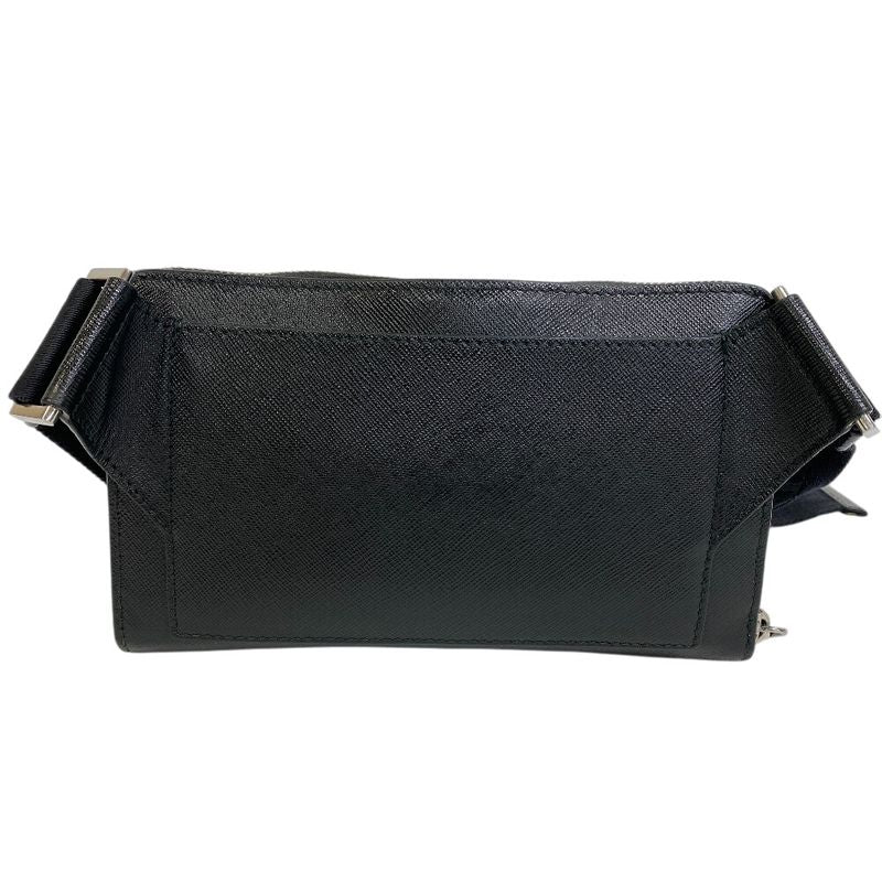 Prada 2vh156 Waist Pouch Triangle Logo Plate Body Bag Cabas  Brand Shoulder