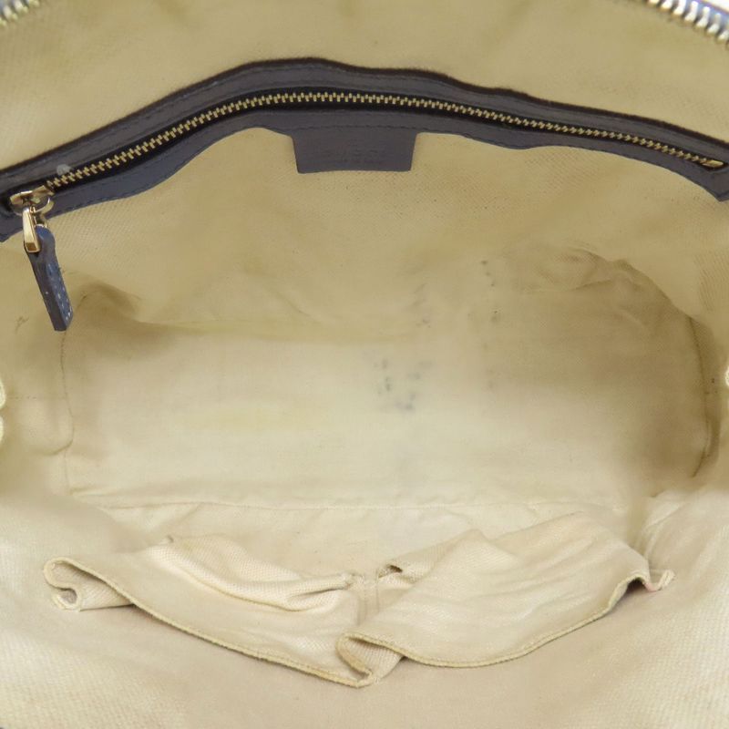 Gucci 309617 GG Signature Micro Shimmer 2WAY Handbag Leather Women