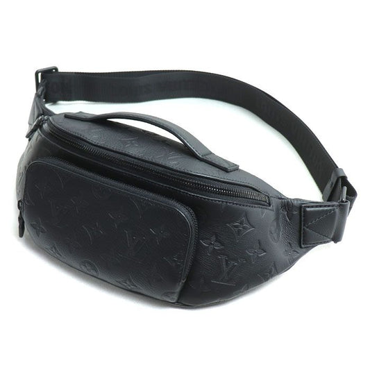 Louis Vuitton Rushbum Bag Waist Bag Monogram Shadow Black M47058 IC Chip Men's