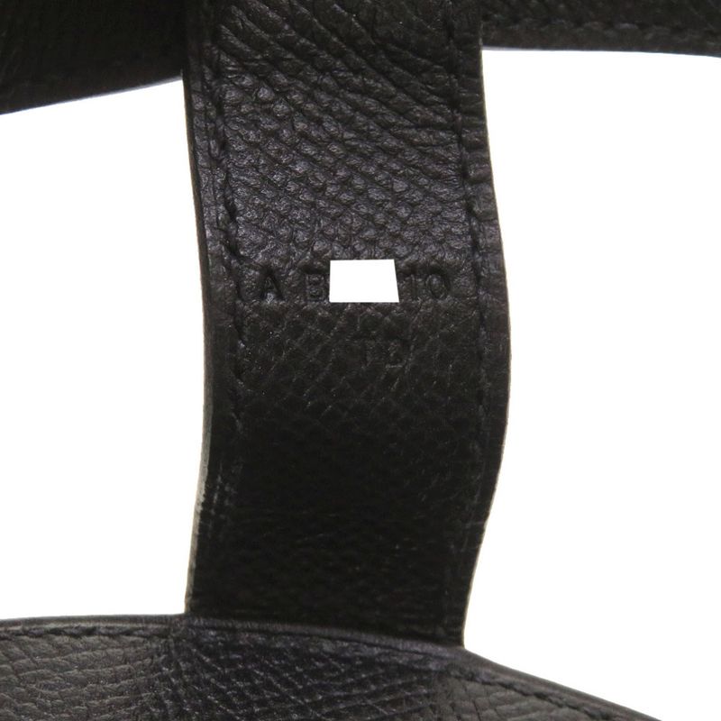 Hermes Musardine Vaux Epson Black A Engraved (2017) Shoulder Bag Black 0013