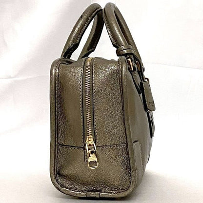 Loewe Handbag Amazona 23 Gold Anagram