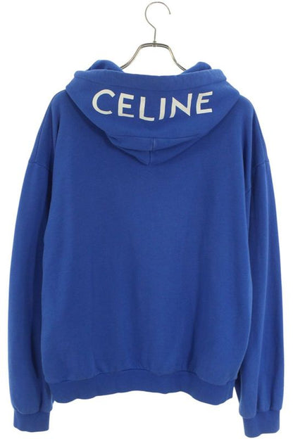 Celine 2y499052h Hood Logo Oversize Pullover Hoodie Men's L
