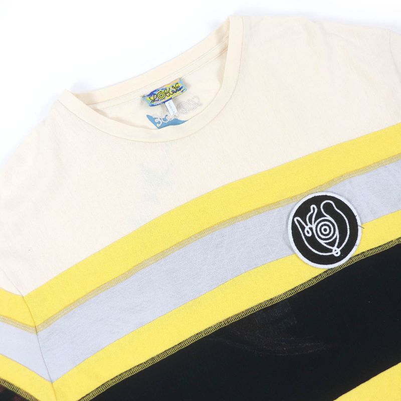 LOEWE H664y22j07 100% Cotton ILOEWE Logo Patch Crew Neck Short Sleeve T-shirt