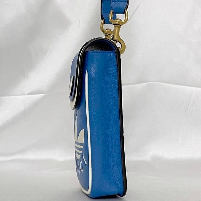 Gucci Mini Shoulder Bag Ec23000 Blue Adidas