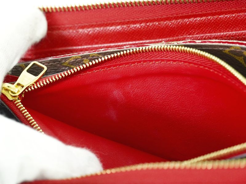 Authentic Louis Vuitton LV Zippy Wallet Retiro Monogram Round Zipper Long