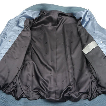 Dior Stussy Bomber Jacket Size 48 Blue